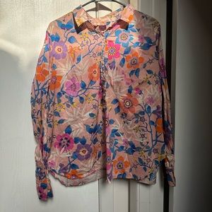 Fun J Crew Patterned Shirt